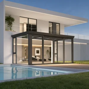 DEX128 Sunroom with Light Strips | Create a Magical Glow from Daytime Entertaining to Evening Relaxation |Customizable Light Strip System