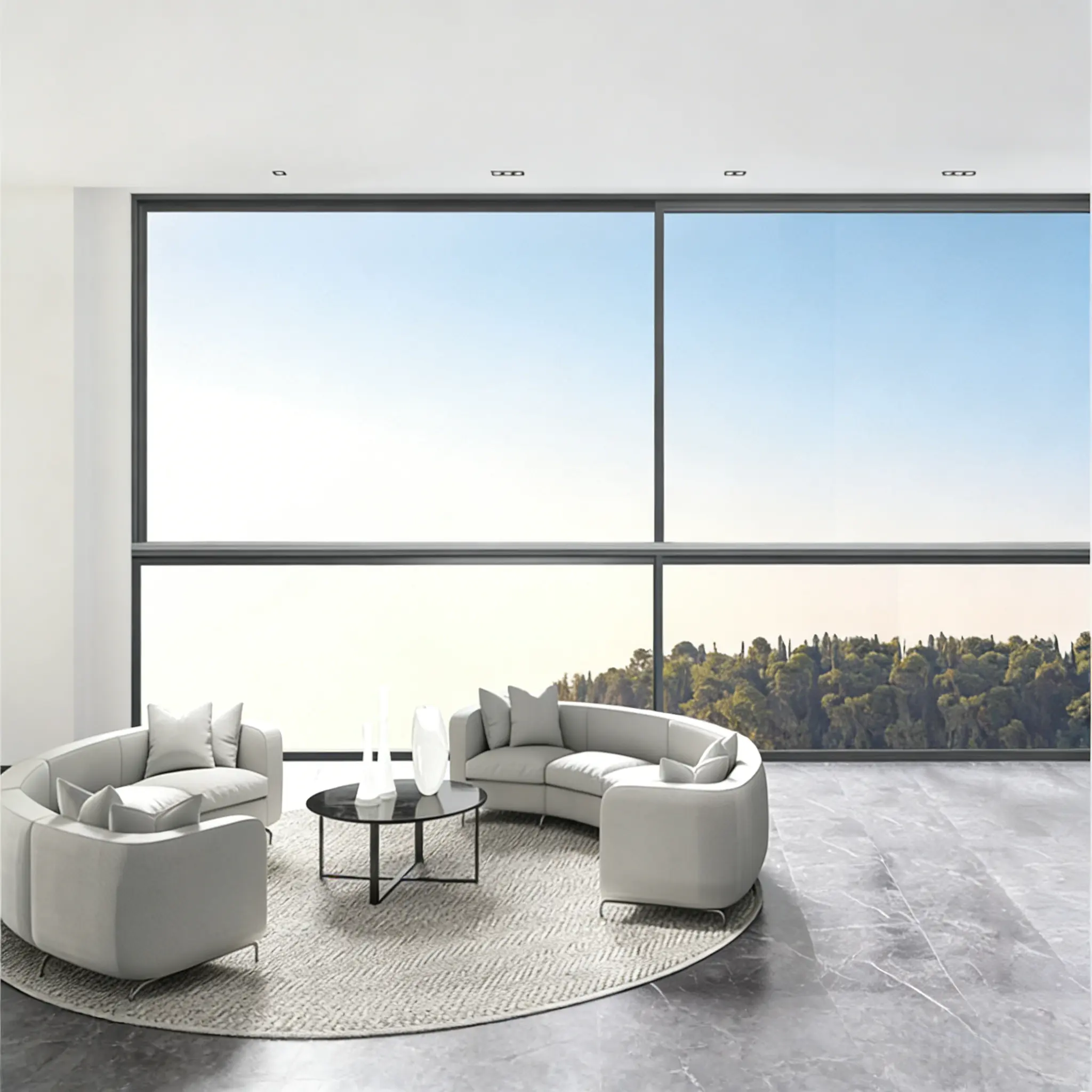 DE120C Sliding Windows | Effortlessly Slide Open to Capture Cool Breezes and Sunlight | Automatic Deadbolt Lock